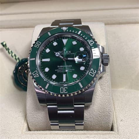 rolex hulk listenpreis|rolex submariner watch price.